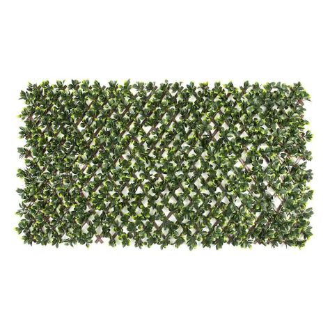 naturae decor Expandable PVC Trellis Gardenia in the Garden Trellises department at Lowes.com Expanding Trellis, Green Png, Artificial Hedges, Faux Leaf, Artificial Foliage, Privacy Screen Outdoor, Outdoor Privacy, Outdoor Material, Leaf Coloring