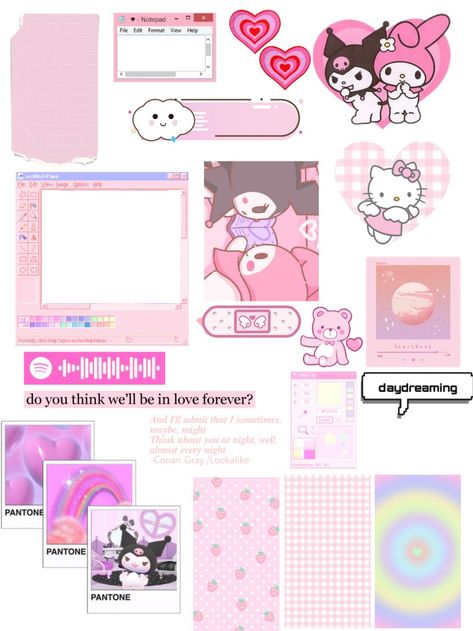 Cute Aesthetic Stickers For Journal, Journal Prints Aesthetic, Aesthetic Kawaii Stickers Printable, Kawaii Journaling Stickers, Journal Items Printable, Aesthetic Journaling Stickers, Kawaii Anime Stickers Printable, Journaling Stickers Aesthetic, Picsart Stickers Aesthetic