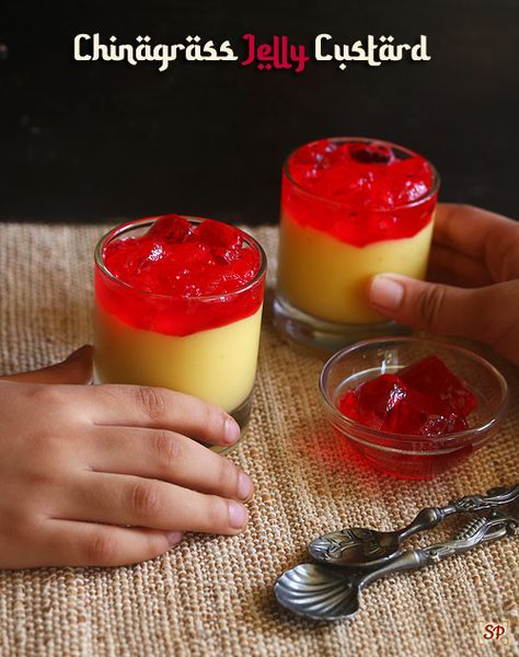 Chinagrass jelly custard recipe, Eid special chinagrass jelly recipes Jelly Custard, Jelly Desserts, Custard Recipe, Pink Food Coloring, Custard Powder, Custard Recipes, Eid Special, Amish Recipes, Dutch Recipes