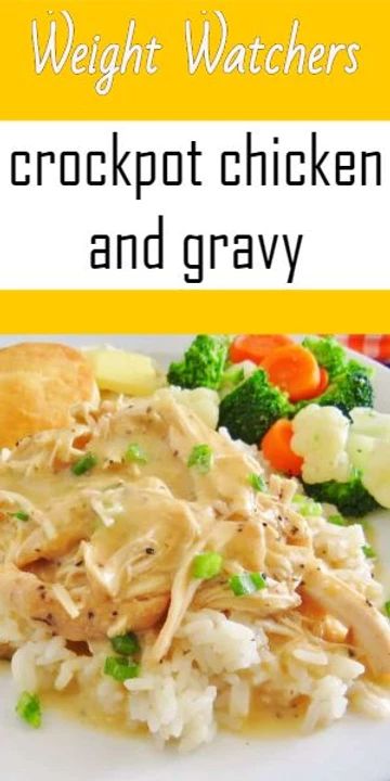 What's Cookin' Good Lookin' Weight Watchers Crock Pot Recipes, Weight Watchers Meals Dinner, Crockpot Chicken And Gravy, Dinner Videos, Health Lunch, Chicken And Gravy, Weight Watchers Chicken, Weight Watchers Recipes Desserts, Healthy Pasta