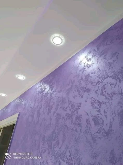 Purple Wall Texture Design, Window Grill Colour, Purple Wall Design, Living Room Tiles Design, Paint Colour Combination, Room Colour Combination, Painting My Room, Asian Paints Wall Designs, Asian Paint Design