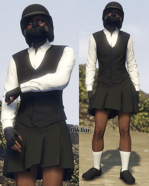 Pretty Gta Online Character, Gta5 Female Outfits Cute, Gta Online Female Outfits, Gta5 Outfits, Gta 5 Outfits Female, Gta Outfits, Online Outfits, 5 Outfits, Gta Sa