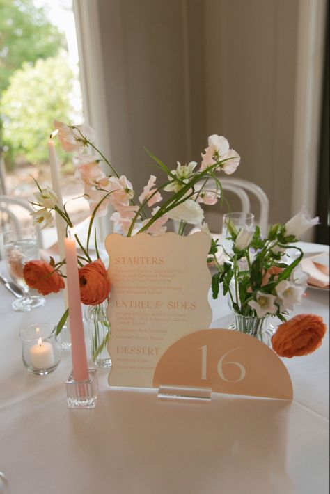 Garden Wedding Table Numbers, Malibu Elopement, Graphic Wedding Invitations, Wedding Table Setup, March Wedding, Blue Wedding Bouquet, Flower Arrangement Designs, Bridal Table, Wedding Menu Cards