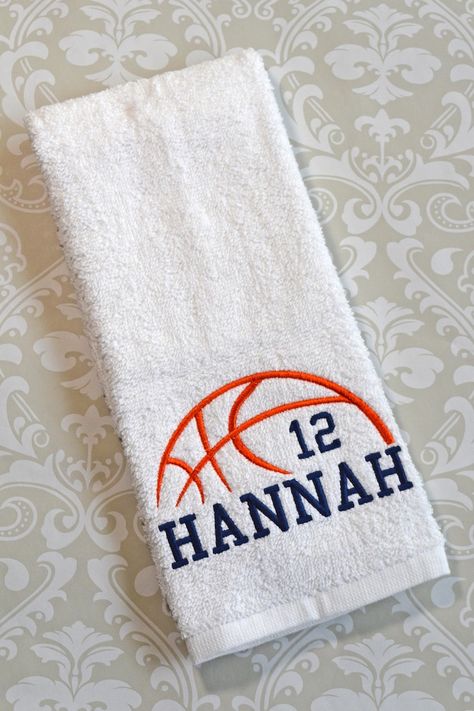 Personalized Basketball Towel 2 BST02 // Personalized Gift // Gift for Him // Gift for Her // Coach Gift // Christmas Gift // Team Gift - Etsy Basketball Gift Ideas For Players, End Of Season Basketball Gifts Kids, Basketball Senior Night Gifts Baskets, Senior Sports Gifts, Basketball Gifts For Boyfriend, Senior Basketball Gifts, Basketball Gifts For Players, Gifts For Basketball Players, Basketball Locker Decorations