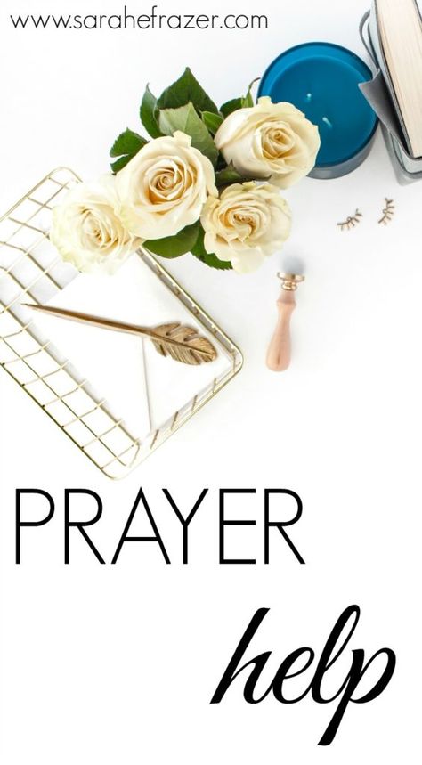 Do you want to be a prayer warrior and learn how to pray for yourself  Let these prayer tips guide you towards a thriving prayer life and deep connection with God. || Sarah E. Frazer #prayer #prayers #prayertips Prayers For Hope, Types Of Prayer, Simple Prayers, The Power Of Prayer, Bible Study Methods, Connecting With God, Prayers For Strength, Marriage Prayer, How To Pray