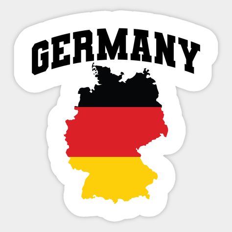 Germany Stickers Aesthetic, Germany Culture, Dollan Twins, German Culture, Healthy Man, Germany Map, Germany Flag, German Flag, Country Names