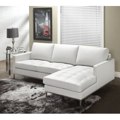 Leather Sectional Living Room, White Leather Couch, Best Leather Sofa, Genuine Leather Sofa, Unique Sofas, Couch Set, Sofa Chaise, Leather Couch, Modern Sectional