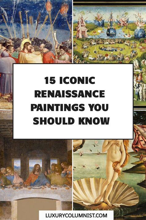 The Renaissance period is an era that is well known for its incredible artwork. The paintings of the time had more realism than ever before, and covered many subjects that were previously taboo. This article Sistine Madonna, Incredible Artwork, Art Eras, Uffizi Gallery, Art And Literature, Hieronymus Bosch, Homeschool Ideas, Lifestyle Tips, Chiaroscuro