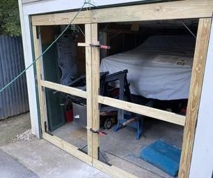 Homemade "Carriage House" Garage Doors : 14 Steps (with Pictures) - Instructables Fancy Garage, Carriage Style Garage, Garage Door Framing, Garage Door Diy, Carriage Style Garage Doors, Storage Attic, Carriage House Garage Doors, Rigid Foam Insulation, Garage Door House