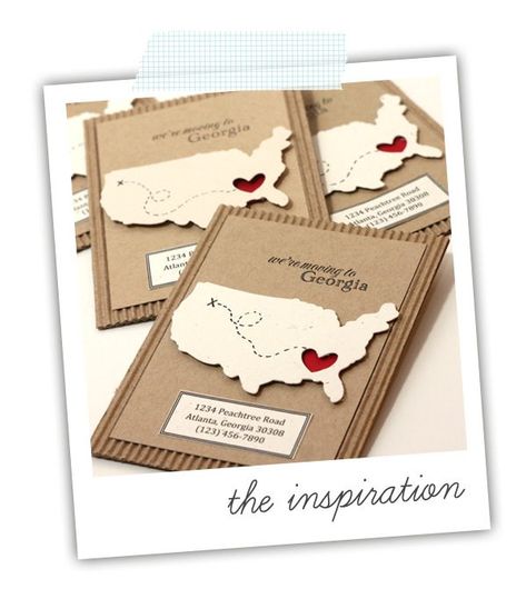 Map-Stationery-Inspiration We're Moving Announcement, Diy Moving, Moving Card, Css Style, Moving Cards, Moving Announcement, New Home Cards, We're Moving, Stationery Inspiration