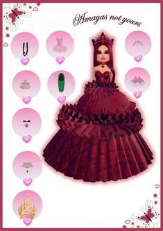 Dti Queen Of Hearts Vip, Descendants Dress To Impress, Queen Of Hearts Dress To Impress, Ball Gown Designs, Vip Entrance, Enchanting By Mon Cheri, Fairytale Wedding Dresses, Fancy Dress Code, Gown Designs