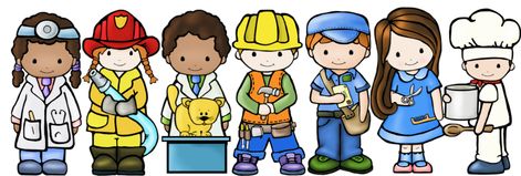 Community Helpers Clipart, Community Clipart, Community Helpers Pictures, Community Helpers For Kids, Preschool Transitions, Name Activities Preschool, Fun Rainy Day Activities, Easy Christmas Drawings, Insects Preschool