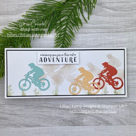 Stampinup Greatest Journey, Su Greatest Journey Cards, Stampin Up Greatest Journey Cards, Enjoy The Journey Stampin Up Cards, Greatest Journey Stampin Up Cards, Stampin Up Greatest Journey, Outdoor Card, Greatest Journey, Stampin Up 2023