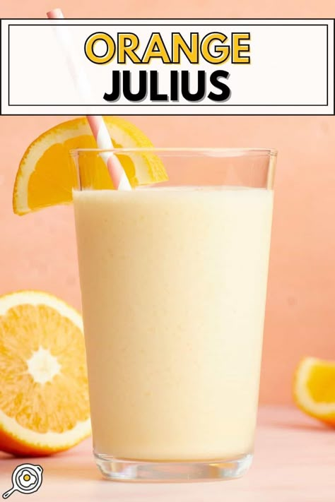 Easy Orange Julius Kid Friendly Smoothies, Coffee Breakfast Smoothie, Orange Julius Recipe, Mixed Berry Smoothie, Orange Julius, Orange Juice Concentrate, Orange Drinks, Chicken Meal Prep, Berry Smoothie