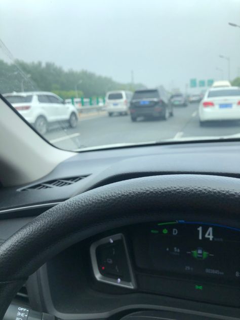 traffic jam of beijing in daily morning rush hours Traffic Jam Aesthetic, Traffic Jam Photography, Road View From Car, Driving On Highway, Car On Highway Night, Fridge Photos, Road Pictures, Highway Traffic, Road Trip Car