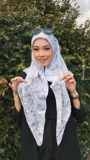 Hijab For Sport, Bawal Style, Hijab Sport Style, Hijab Turban Style, How To Wear Hijab, Islamic Style, Hijab Cap, Sports Hijab, Women Turban