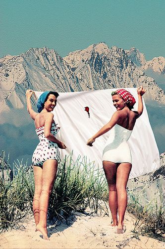 Undeniable Proof. Vintage retro swimsuits Arte Pin Up, Vintage Bathing Suits, Vintage Swim, Vintage Swimwear, Vintage Swimsuits, Vintage Collage, Vintage Beach, Retro Aesthetic, Vintage Girls