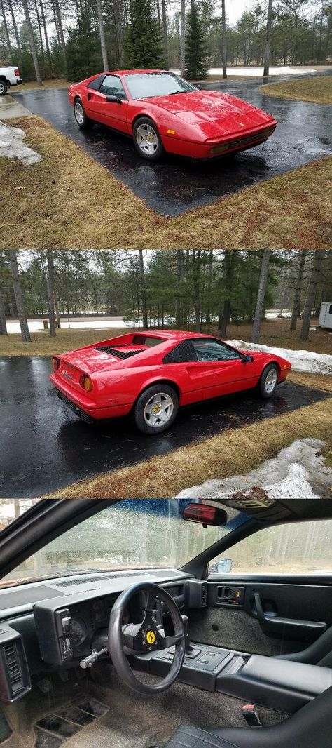 new paint 1985 Ferrari 328 GTB Replica Ferrari Replica, Ferrari 328, Replica Cars, Pontiac Fiero, New Tyres, Tires, Cars For Sale, North Carolina, Ferrari