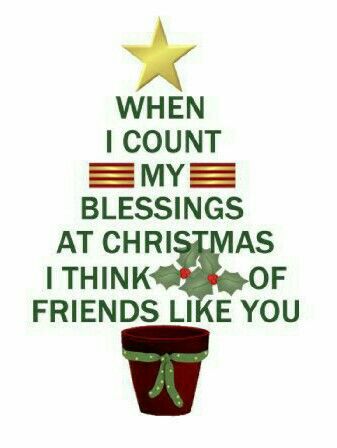 ☆ "When I Count My Blessings At Christmas I Think Of Friends Like You!" ☆ Inspirational Christmas Message, Christmas Card Verses, Christmas Verses, Christmas Freebie, December Quotes, Christmas Card Sayings, Card Verses, Christmas Sayings, Merry Christmas Quotes