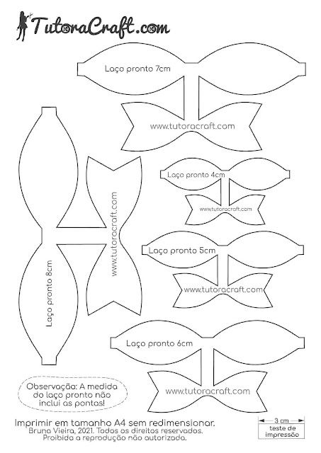 Bow Template Printable Free, Paper Bow Template, Diy Leather Bows, Girls Hair Bows Diy, Bow Template, Hair Clips Diy, Bows Diy Ribbon, Paper Bow, Diy Bows