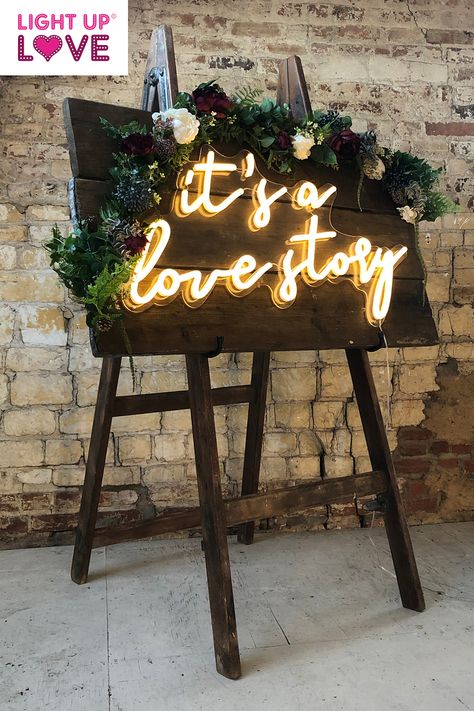 Urban Wedding Decor, Custom Neon Lights, Neon Decor, Personalized Neon Signs, Wedding Neon Sign, Engagement Decorations, Urban Wedding, Neon Wedding, Stage Decorations