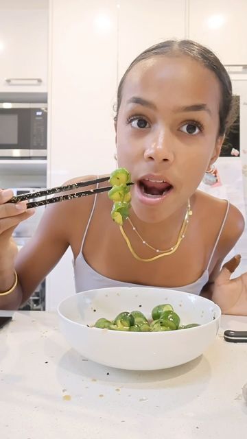 Deja Clark on Instagram: "this was so yummy 🤤 🥒 #snack #recipe" Kat Clark Deja, Deja And Kat Clark, Deja Clark Outfit, Deja Core, Deja Clark, Ava Oetting, Kat Clark, Clark Outfit, Content Creator Ideas