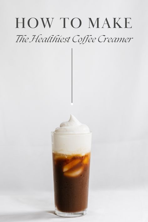 Grass-fed milk, nondairy creamer, flavored syrups — ways to perk up your cup abound, but they're not all equally nutritious. Here’s what to know about commercial creamers, plus recipes for making your own. Different Kinds of Coffee Creamers When Is Coffee Creamer Bad for You? Are There Any Benefits to Coffee Creamer? What About Cold Foam? A Healthy Homemade Coffee Creamer Recipe Healthy Homemade Coffee Creamer, Coconut Cream Coffee, Homemade Coffee Creamer Recipe, Healthy Coffee Creamer, Kinds Of Coffee, Homemade Fruit Leather, Different Kinds Of Coffee, Homemade Coffee Creamer, Coffee Creamer Recipe