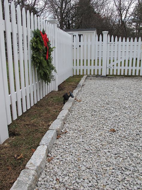 March - Extend Parking Pad and add gravel edging to fence in front and to house on side. Gravel Parking Pad, Parking Pad Ideas, Gravel Edging, Gravel Driveway Edging, Best Landscaping Ideas, Parking Ideas, Gravel Driveways, Home Driveway, Gravel Drive