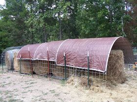 Krazo Acres: The Logistics of Hay, Part 4 - Hay Storage Round Bale Hay Storage, Round Bale Storage Ideas, Large Bale Hay Feeder, Outdoor Hay Storage Ideas, Cheap Hay Storage Ideas, Hay Bale Storage, Hay Bale Storage Ideas, Diy Hay Storage Ideas, Round Bale Storage