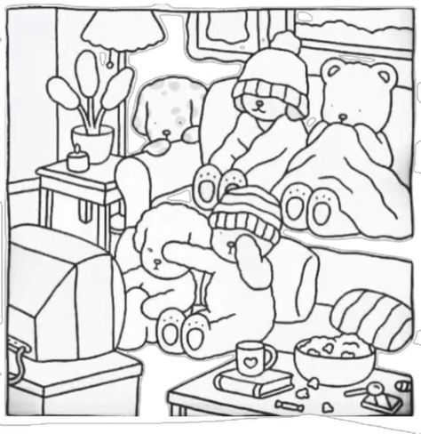 Bobbie Goods Coloring Pages Printable, Booby Goods Coloring Pages, Bobbie Goods Coloring Pages, Bobbie Goods, Bear Coloring Pages, صفحات التلوين, Hello Kitty Coloring, Detailed Coloring Pages, Easter Coloring Pages