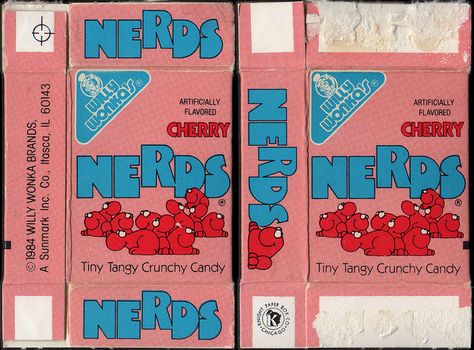 Photographie Indie, Retro Packaging, Nerds Candy, Barbie Printables, Retro Candy, Candy Packaging, Try Me, Vintage Packaging, Vintage Candy