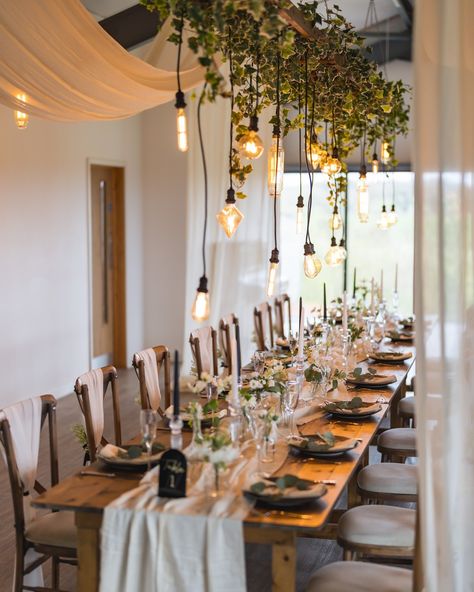 We're still not over this STUNNING tablescape from our styled shoot at Chet Valley Vineyard! 🌿 We're so excited to showcase our newest decor addition - our hanging foliage ladders with drop festoon. Enquire today: 📩 info@epiceventhire.co.uk 📍 @chetvineyard 🪑 @angliaelite 📸 @richardjarmy #photoshoot #styledshoot #wedding #tablescape #tablesetting #tableware #weddingdecor #weddingstyling #weddinginspo #weddinginspiration #weddingphotography #weddingvenue #weddingtrends #weddingdesign #in... Intimate Wedding Table, Vineyard Wedding Decor, Hanging Foliage, Fairy Light Backdrops, Setting Inspiration, Wedding Table Setting, Table Setting Inspiration, Wedding Tablescape, Light Backdrop