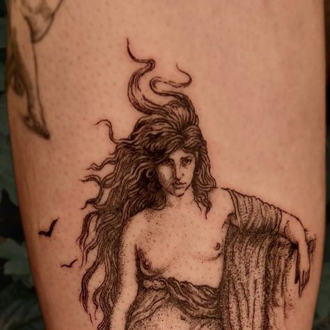 Sappho Tattoo, The Poet, Thanks For Coming, The Veil, Body Mods, Another One, Tattoo On, Cute Tattoos, Traditional Tattoo