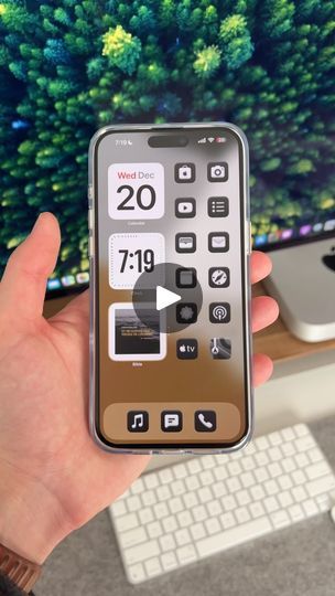 96K views · 6.4K reactions | Here’s my current iOS Home Screen Set Up 🔥 Watch my set up guide here: https://youtu.be/OcJdpoU3Et4 Or find the link in my bio #iphonesetupguide #ios172 #ios17setup #howtosetupiphone #iphone15promax #iphone15pro #ios #iphone #apple #minimalistsetup #minimalistios #iphonewallpapers | Andrew | andrewclaretech · Original audio Iphone 15 Setup, Home Screen, Iphone 15, Ios, Audio, Screen, Iphone