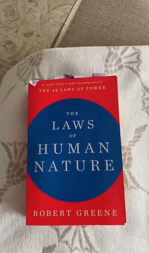 The Laws Of Human Nature, Law School Preparation, Book Bucket, 48 Laws Of Power, Robert Greene, Law Books, Recommended Books To Read, Human Nature, Book Inspiration