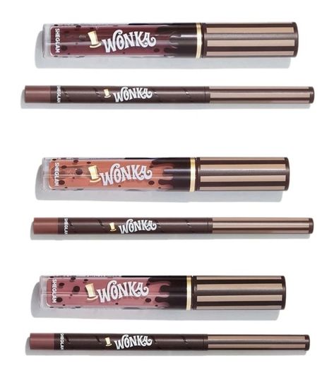 Sheglam X Willy Wonka Has Chocolate-Scented Makeup Is a Cheap Thrill - Musings of a Muse Sheglam Makeup Collection, Wonka Makeup, Willy Wonka Makeup, Sheglam Makeup, Sweet Makeup, Scented Lip Balm, Makeup Gallery, Lip Palette, Flavored Lip Gloss