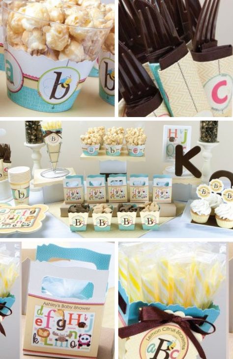 ABC Alphabet Baby shower Ideas – Baby Shower Ideas 4U Alphabet Baby Shower Ideas, Abc Baby Shower, Fun Learning Games, Creative Alphabet, Abc Blocks, Ideas Baby Shower, Foam Letters, Baby Shower Brunch, Abc Alphabet