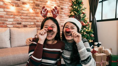 28 Reindeer Puns For Instagram For When You Want To Make It Rein Reindeer Quotes, Rudolph Quote, Reindeer Puns, Olive The Other Reindeer, Reindeer Games, Reindeer And Sleigh, Deer Family, School Teacher Gifts, Holiday Pictures