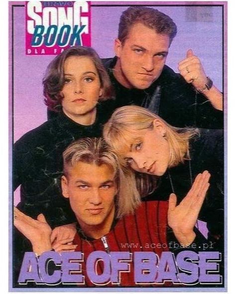 182 Likes, 9 Comments - ACE of BASE (@aceofbaseisinyourmind) on Instagram: “📷 Ace Of Base / BRAVO SongBook zum Sammeln, 1993.  @bravoarchiv  @aceofbasepl  #aceofbase…” Ace Of Base, 90s Music, Music Photo, Rock Bands, Mtv, Beautiful People, Pop Culture, Hollywood, Magazine