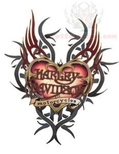 Tribal & Harley Davidson Tattoo Harley Davidson Design, Harley Davidson Kunst, Harley Davidson Bobber, Harley Davidson Decals, Harley Tattoos, Harley Davidson Quotes, Shoulder Tats, Harley Davidson Pictures, Harley Davidson Tattoos