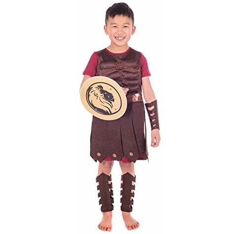 Roman Costume Kids, Roman Soldier Costume, Spartan Costume, Boys Halloween Costume, Gladiator Costume, Costume Carnevale, Gladiator Costumes, Roman Clothes, Toddler Fancy Dress