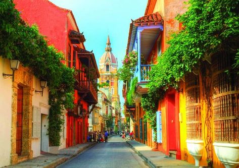 Cartagena, Colombia — Travels By Tonia Fonda Paisa, Tayrona National Park, Colombia Travel, Les Continents, Pablo Escobar, Colourful Buildings, Colonial Architecture, Santa Marta, Countries To Visit