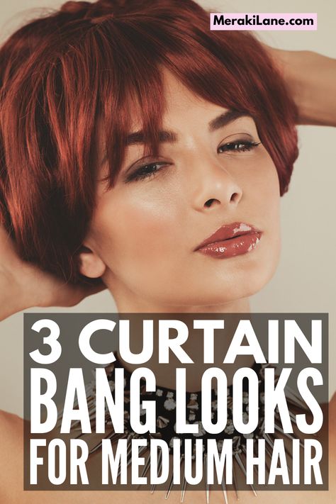 How To Style Short Layered Hair With Curtain Bangs, Style Your Curtain Bangs, Curtain Bangs With Long Hair, 90s Inspired Hairstyles, Ways To Style Curtain Bangs, Wispy Curtain Fringe, Bangs With Long Hair, Long Hair With Layers, Wispy Curtain Bangs