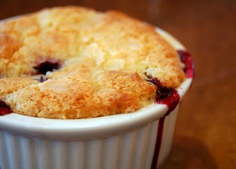 Try This! Mini Cobblers Baked in Ramekins Individual Cobbler Desserts, Mini Cobblers, Ramkin Recipes, Ramekin Recipes, Ramekin Dessert, Ramekin Recipe, Batch Baking, Ramekin Dishes, Mini Casseroles