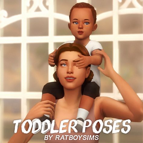 TODDLER POSES - RATBOYSIMS Sims 4 Toddler Poses, The Sims 4 Toddler, Toddler Poses, Sims 4 Family, 4 Poses, The Sims 4 Pc, Sister Poses, 동화 삽화, Tumblr Sims 4