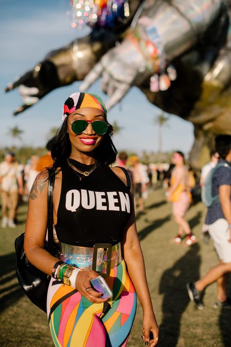 The Best 'Black Girl Magic' Style Moments at Coachella 2019 - Essence Concert Outfit Black Women, Concert Outfit Black, Black Festival Outfit, Coachella Fits, Outfit Black Women, Coachella 2019, Essence Festival, Concert Outfit Ideas, Miami Outfits