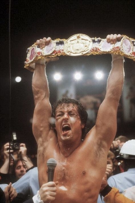 Rocky And Adrian, Rocky Stallone, Neil Leifer, Rocky Ii, Rocky 3, Championship Belt, Movie Shots, Rocky Balboa, Motivational Pictures