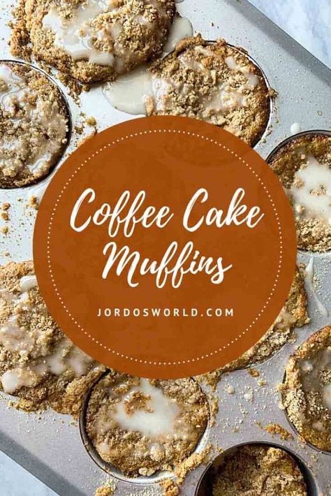 Healthy Coffee Cake, Classic Coffee Cake, Healthy Snacks List, Coffee Cake Muffins, Cake Muffins, Healthy Brunch, Kodiak Cakes, Cinnamon Cake, Homemade Frosting