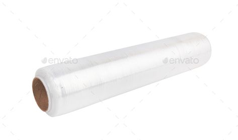 plastic stretch film by pioneer111. Roll of wrapping plastic stretch film isolated on white background #AD #film, #plastic, #stretch, #Roll Stretch Film, Business Card Design Inspiration, Business Card Design, Business Card, Business Cards, Card Design, White Background, Design Inspiration, Film