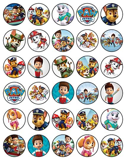 Paw Patrol Tracker, Paw Patrol Cupcakes, Cake Toppers Birthday, Party Image, Edible Wafer Paper, Birthday Party Images, Edible Printer, Granddaughter Birthday, Cupcake Flavors